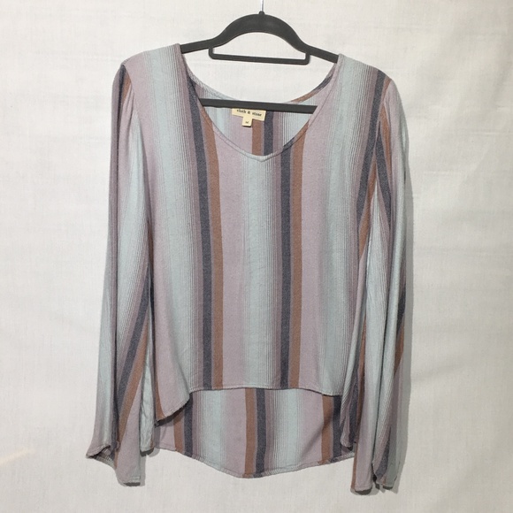 cloth & stone Tops - Anthropologie Cloth & Stone striped top.